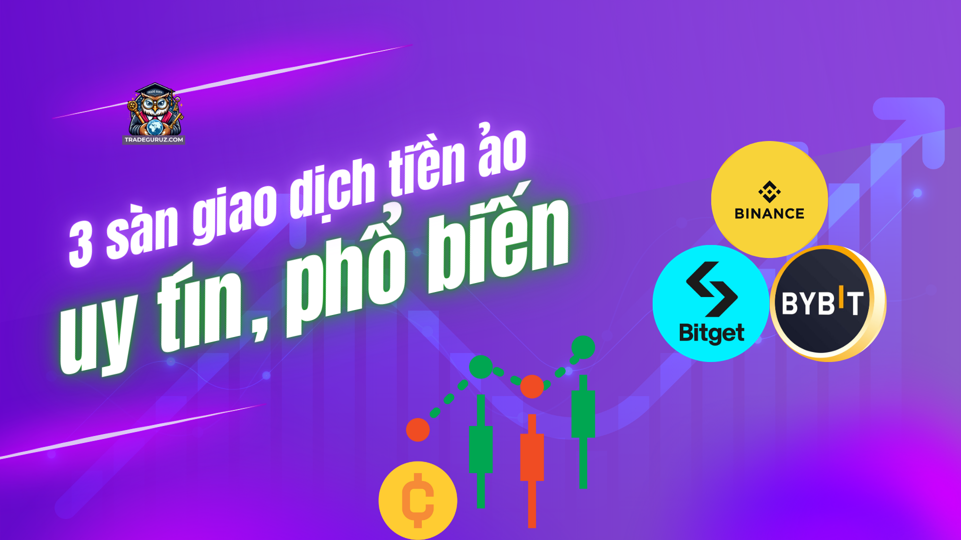 3 sàn giao dịch tiền ảo uy tín, phổ biến hiện nay 